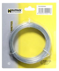 Alambre Galvanizado 1,3 mm / 8 (Rollo 50 metros)