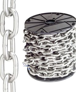 Cadena En Rollo Zincada 3 mm. (Rollo 125 metros)