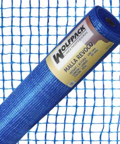 Malla Revoco Azul Rollo 50 mt. x 1 metro. Luces 10x10 mm.