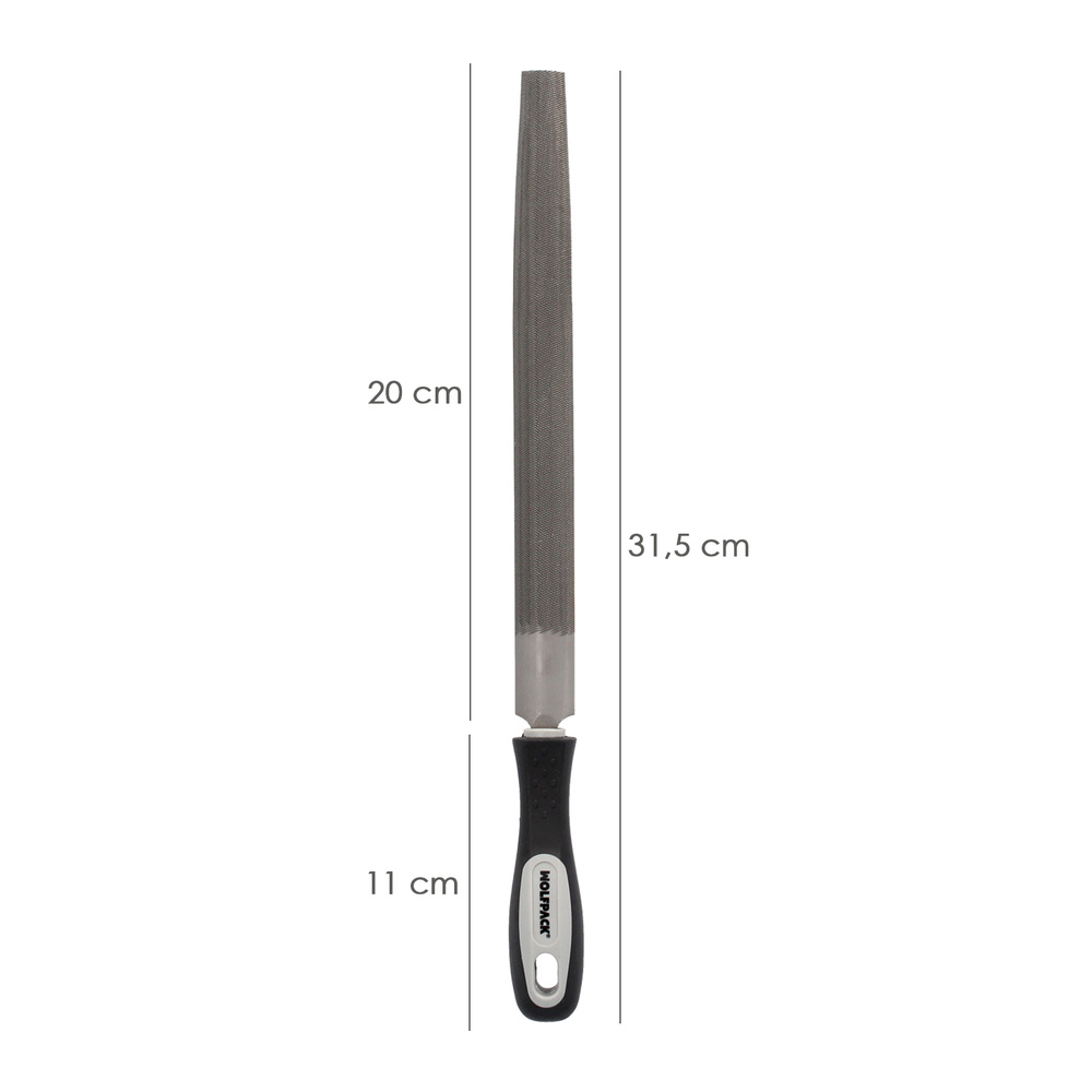 Lima Con Mango Media Caña Entrefina 8" - Imagen 2