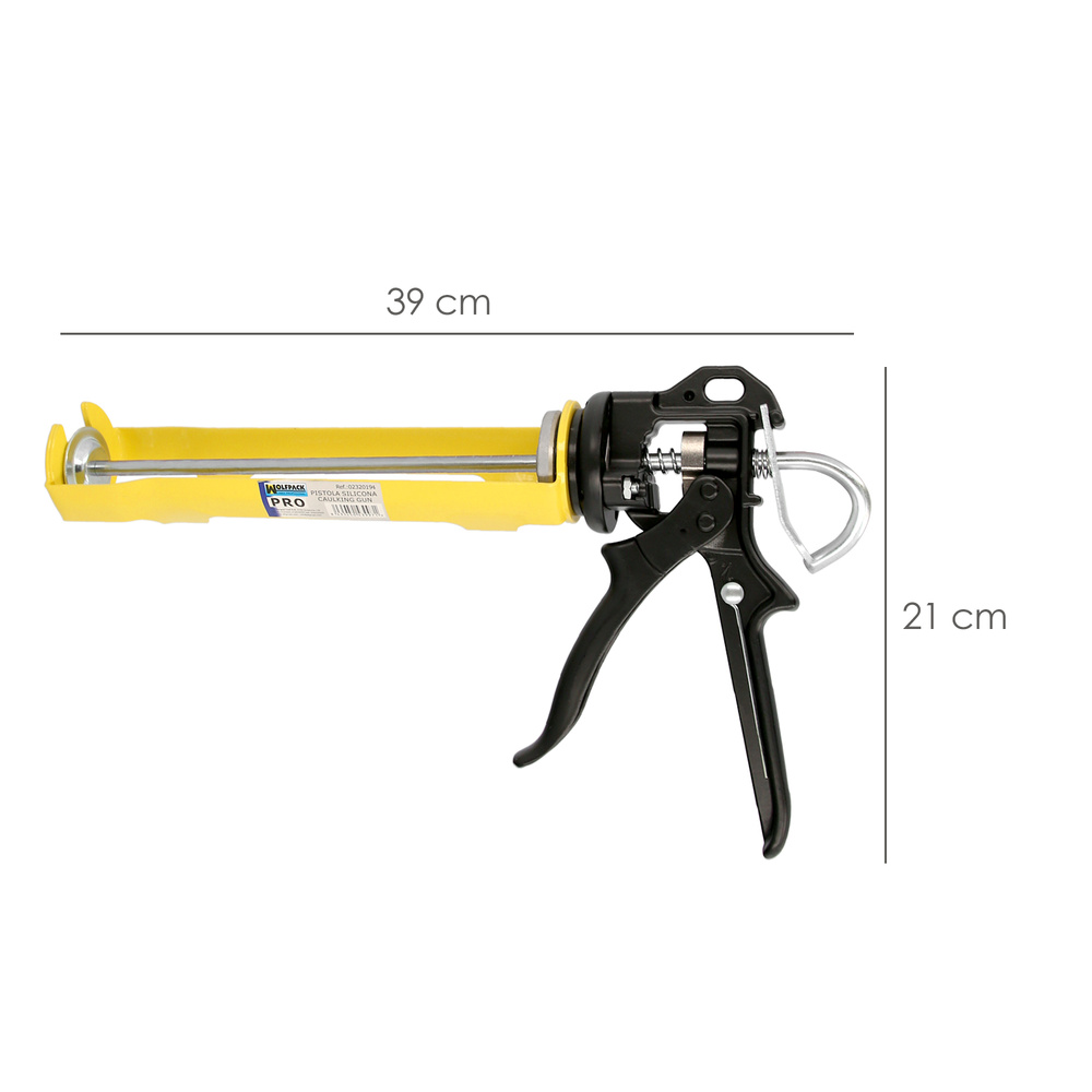 Pistola Silicona Profesional Extrafuerte, Cartuchos 310 ml. Pistola Selladora Silicona, Pistola Calafateo, Pistola Calafatear - Imagen 2