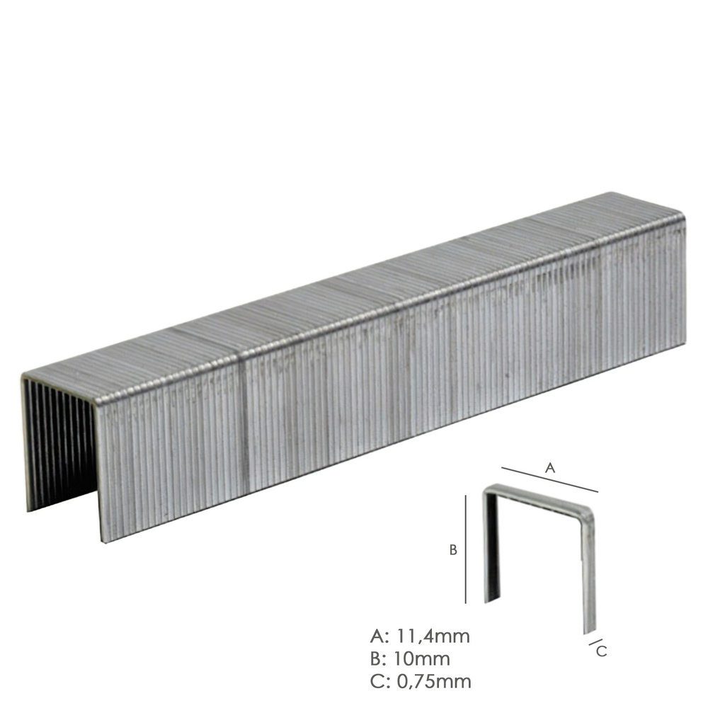 Grapa Maurer Numero 3 / 10 mm. 1.000 piezas - Imagen 2