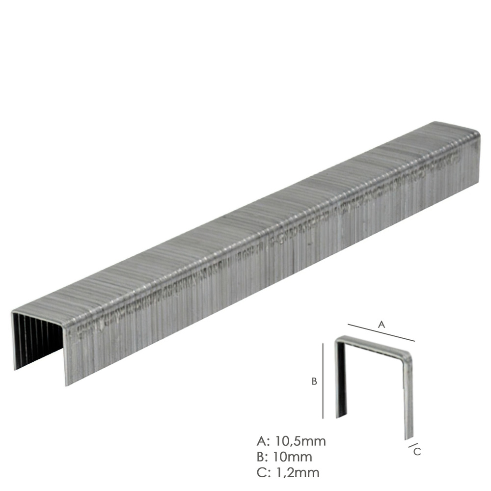 Grapa Maurer Numero 4 / 10 mm. 1.250 piezas - Imagen 2