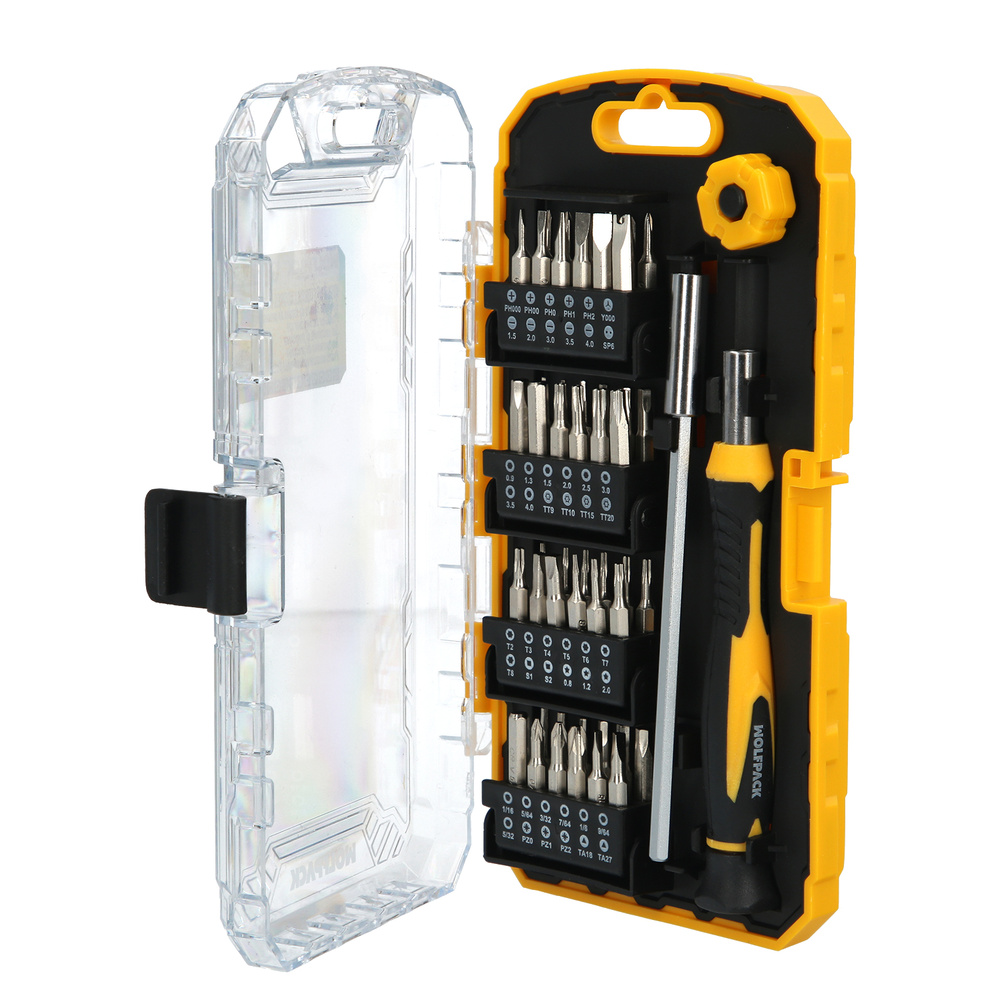 Juego Destornilladores Precision Con 51 Piezas Kit Reparación Herramientas Para Moviles Electronica - Imagen 2