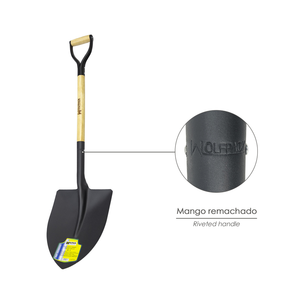 Pala Mango Madera Punta Mango Anilla 502/3 - Imagen 4