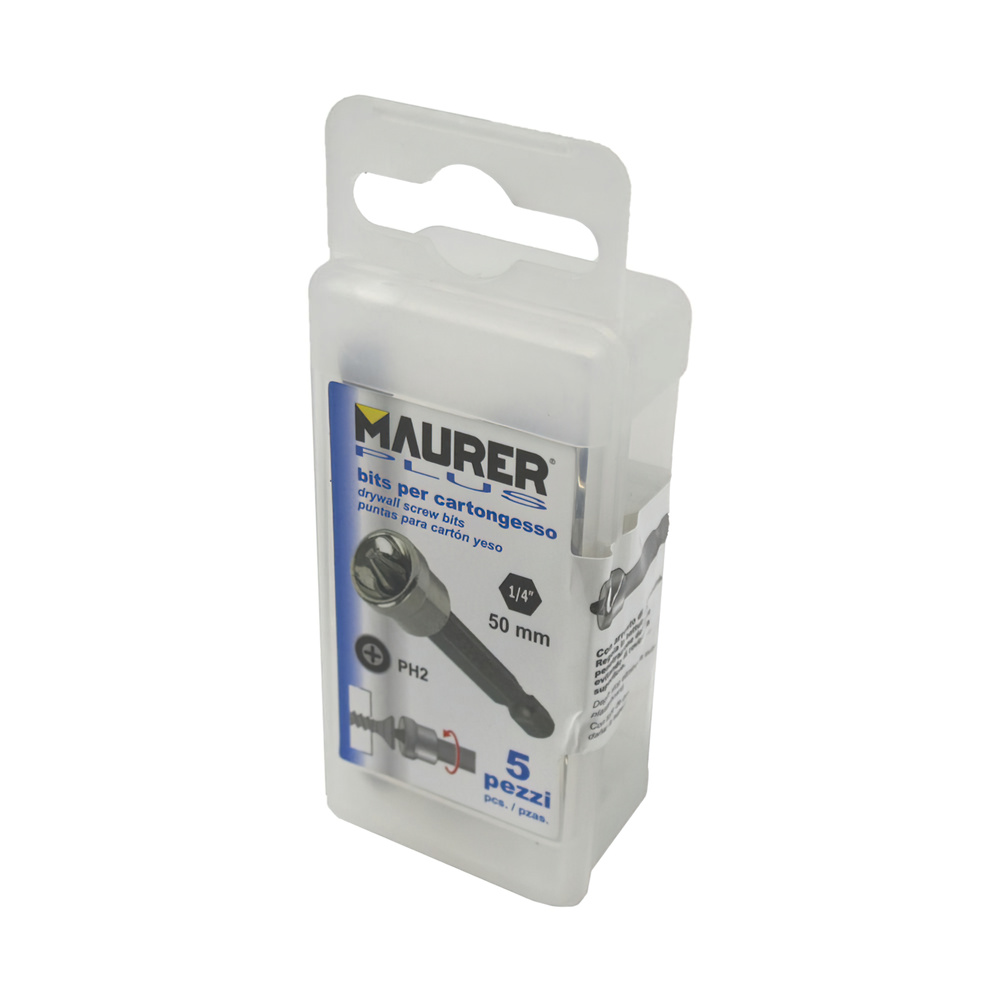 Destorpuntas Maurer Pladur Phillips Nº 2 Estuche de 5 piezas 50 mm. - Imagen 2