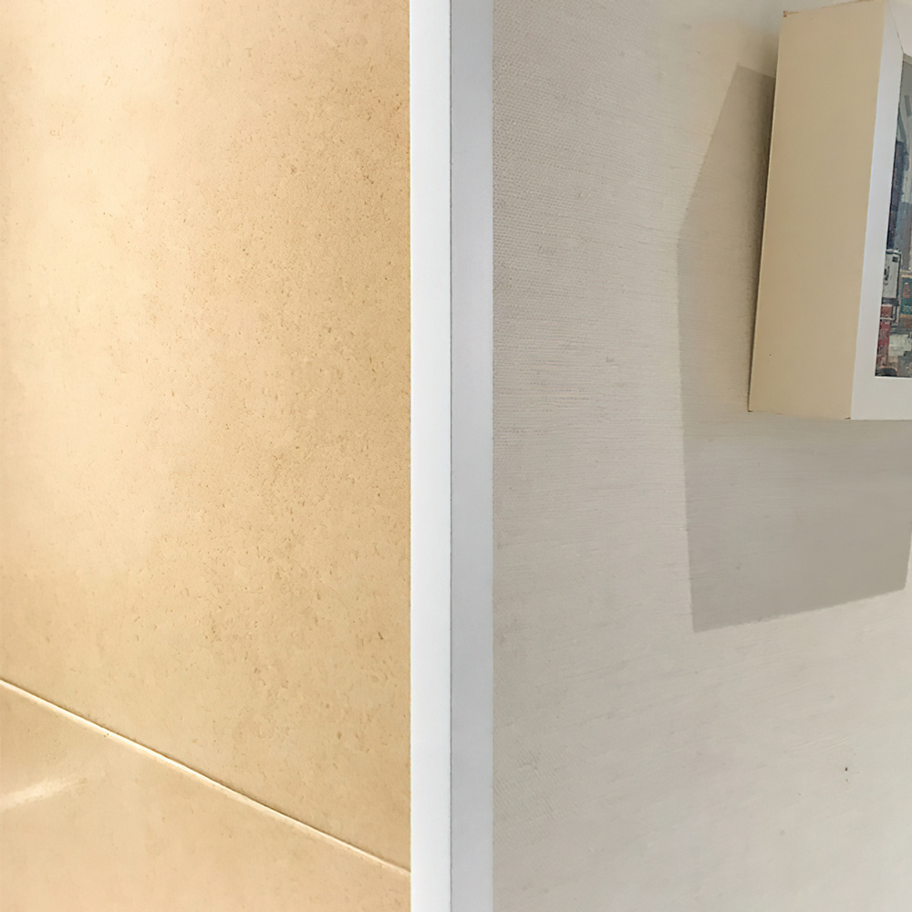 Perfil Pvc Angulo 25x25 mm. Blanco Barra 2,5 metros - Imagen 2