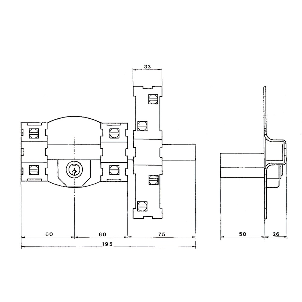Cerrojo Fac 301-l/120-p Bombillo 70. - Imagen 2