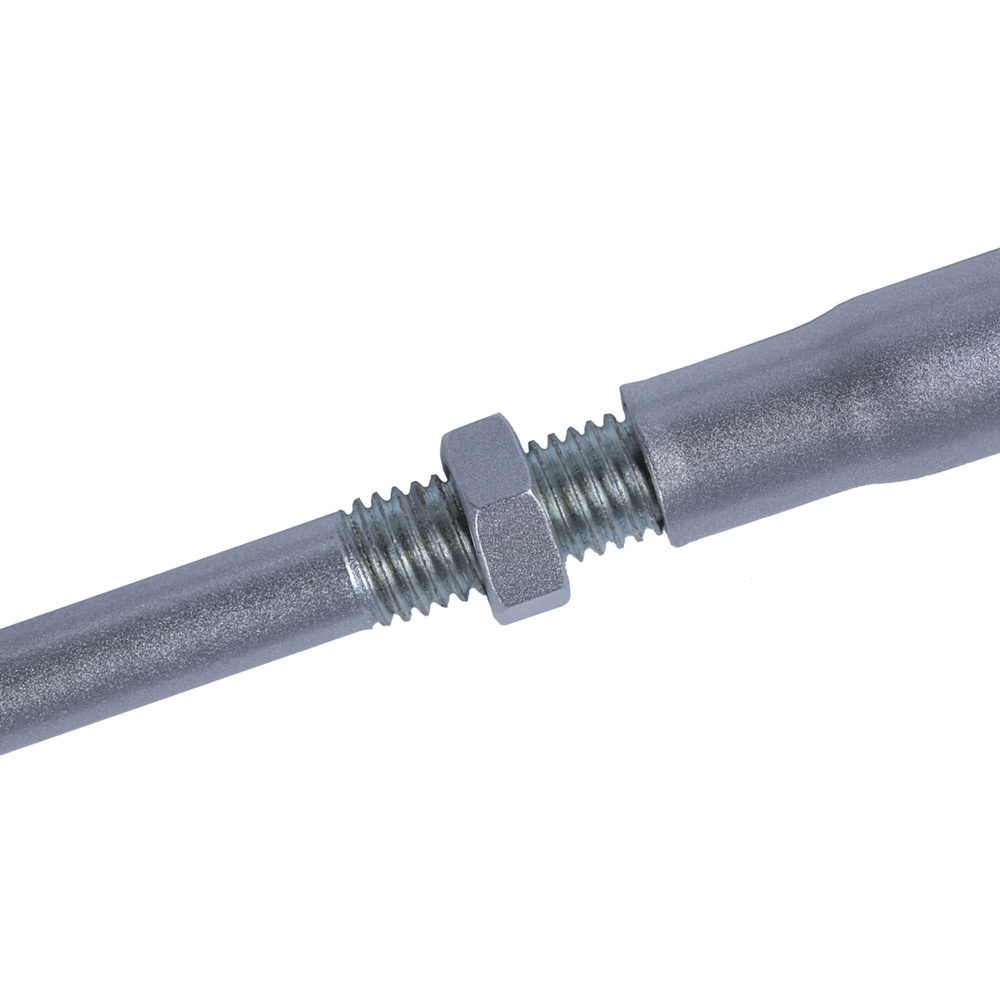 Cierra Puertas Con Retenedor Fuerza 2. Color Plata (Puertas 70/90 cm.) - Imagen 3