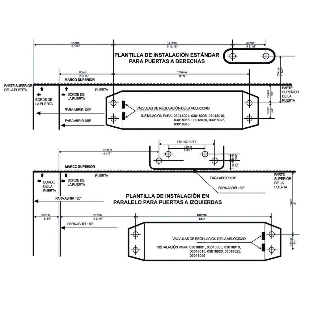Cierra Puertas Con Retenedor Fuerza 2. Color Plata (Puertas 70/90 cm.) - Imagen 5