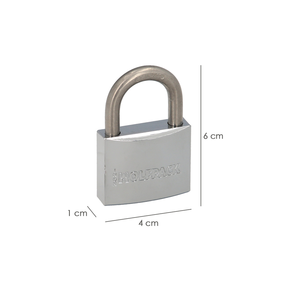 Candado Inoxidable Arco Normal 40mm. - Imagen 2