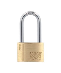 Candado Laton Arco Largo 40 mm. Arco Endurecido. Candado Maletas, Candado Taquillas, Candado Puertas