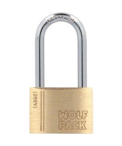 Candado Laton Arco Largo 60 mm. Arco Endurecido. Candado Maletas, Candado Taquillas, Candado Puertas