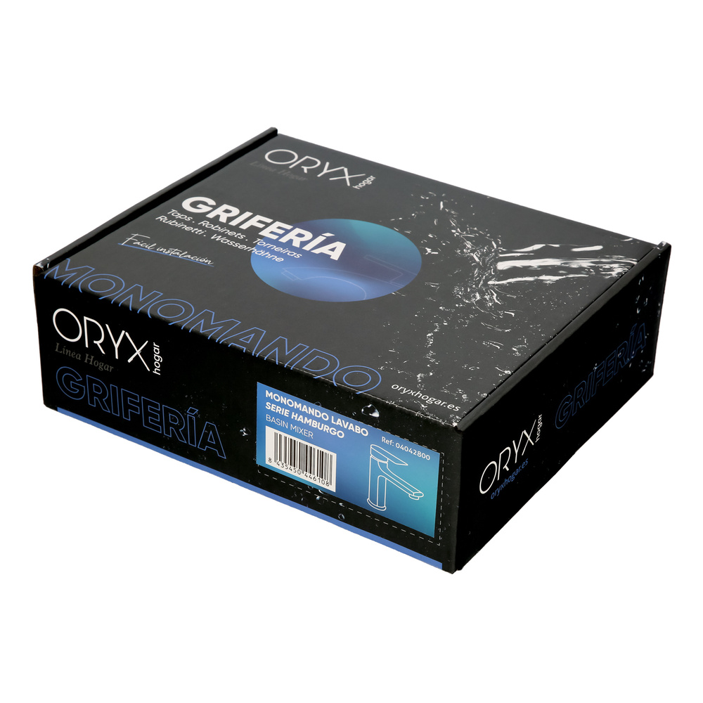 Monomando Lavabo "Hamburgo" Grifo Baño, Grifo Encimera, Grifo Cocina, Grifo Mezclador. Cartucho Ceramico Ø 35 mm. - Imagen 3