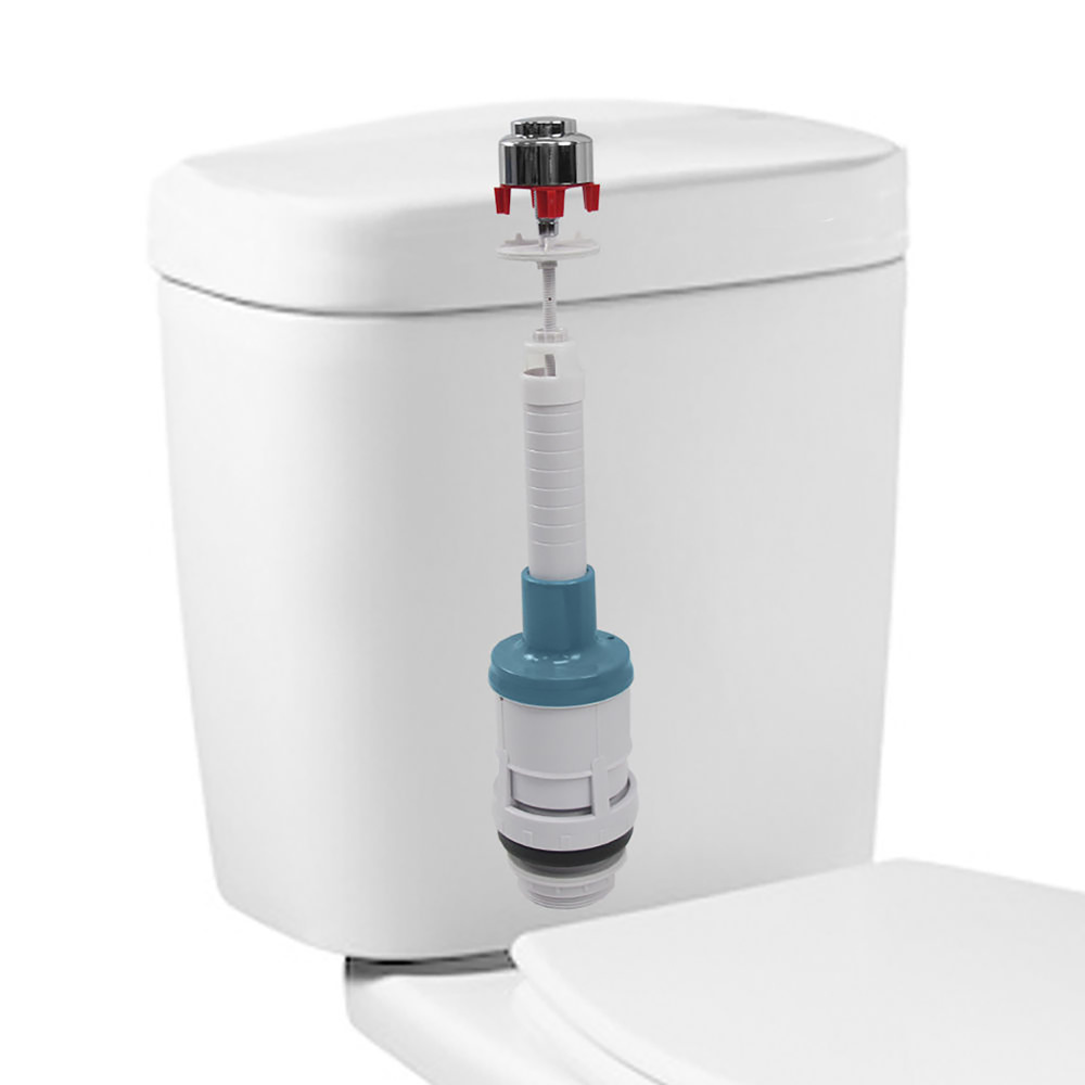 Descargador Cisterna Baja De Pulsador - Imagen 3