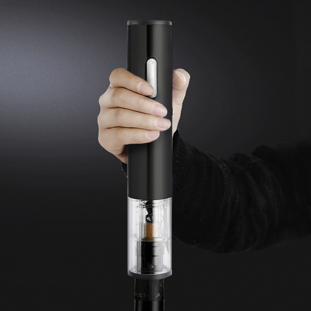 Sacacorchos Abrebotellas Electrico A Pilas (4 AA No Incluida) Con Descapsulador, Abridor Botella Vino, Saca Corchos Botella Vino - Imagen 3