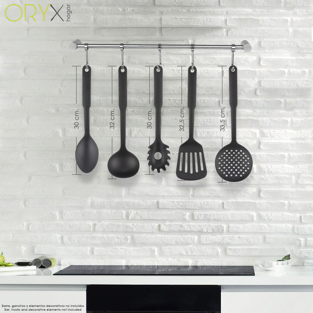 Espatula Rasera Cocina Nylon Basic 32,5 x 9 cm. - Imagen 2