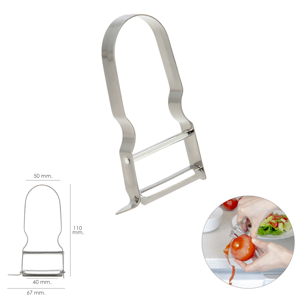 Pelador de Tomates Acero Inoxidable 6,7 x 11cm. - Imagen 2