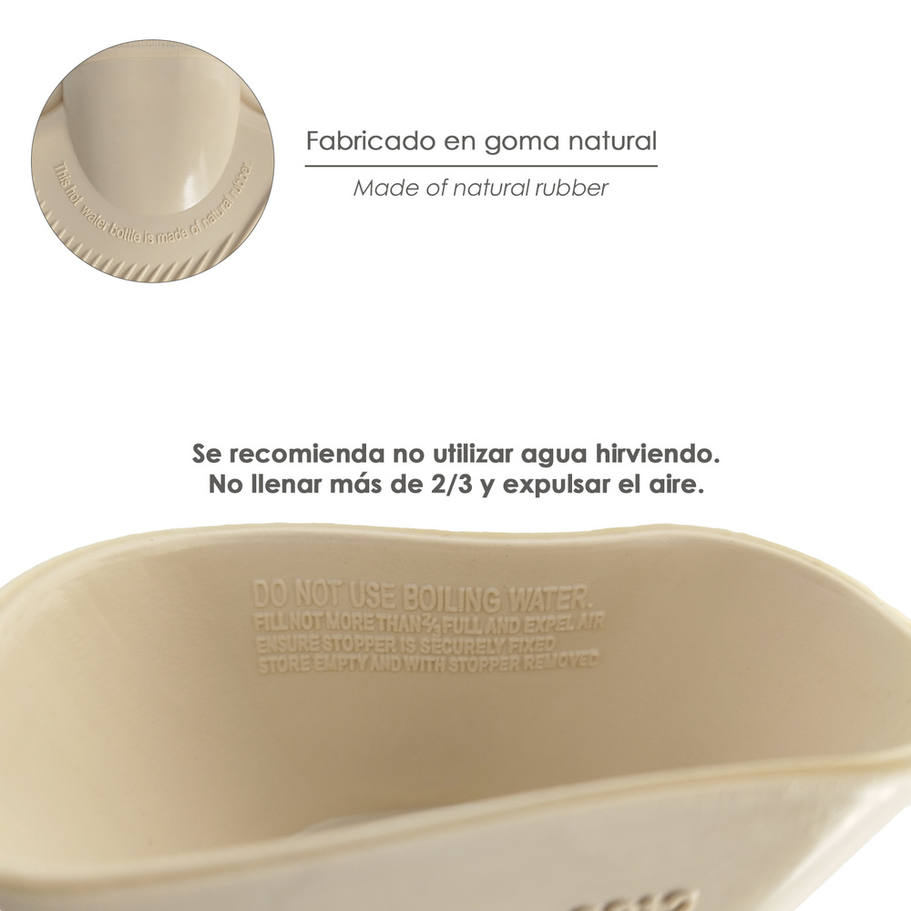 Bolsa Agua Caliente 1,75 Litros Punto Colores Surtidos - Imagen 4