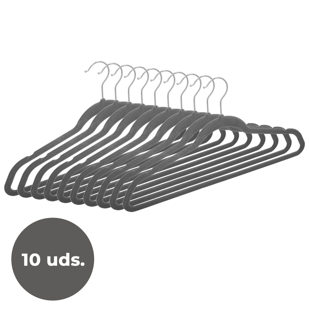 Percha Terciopelo 445 mm. (Pack 10 Piezas) - Imagen 2