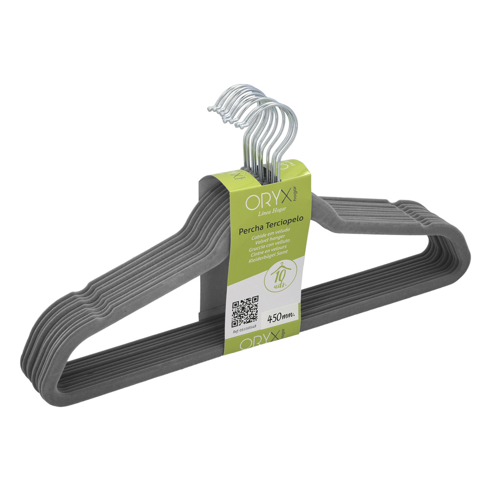 Percha Terciopelo 445 mm. (Pack 10 Piezas) - Imagen 5