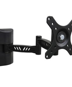 Soporte Tv Metalizado Articulado Negro 12 a 30 " Maximo 30 Kg.