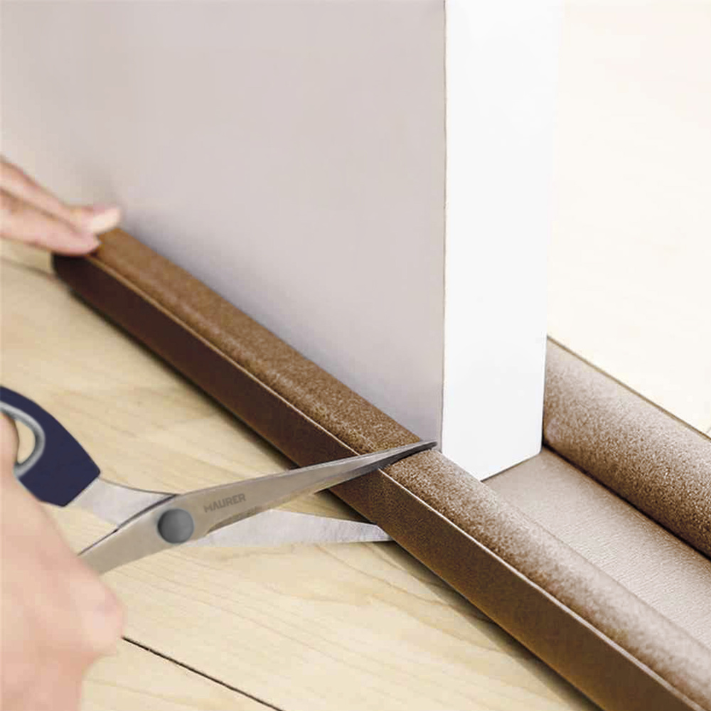 Burlete Puerta Espuma Marron Bajopuerta 95 cm. - Imagen 3