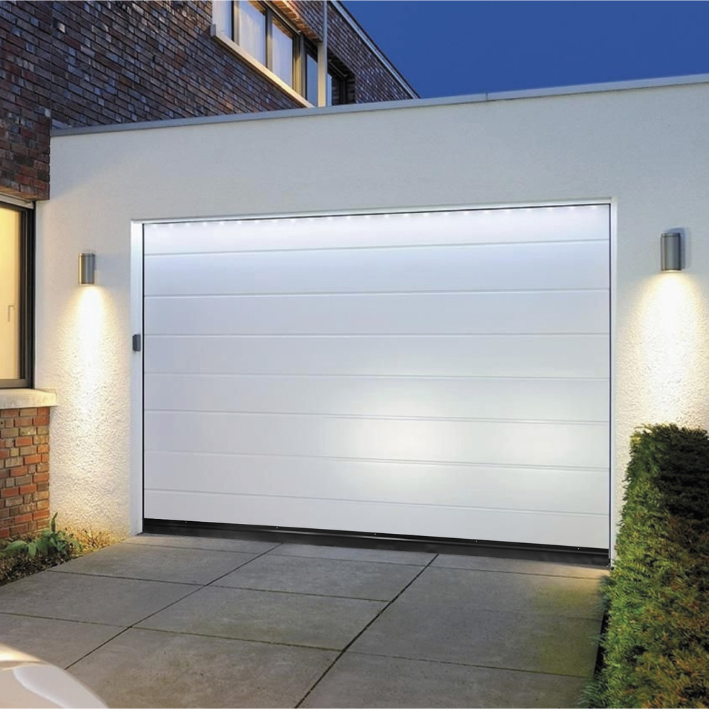 Burlete Para Puertas De Garaje Aluminio Negro Con Goma 2,5 m. Perfil Bajo Cochera Cepillo De Puerta, Burlete Garaje - Imagen 5