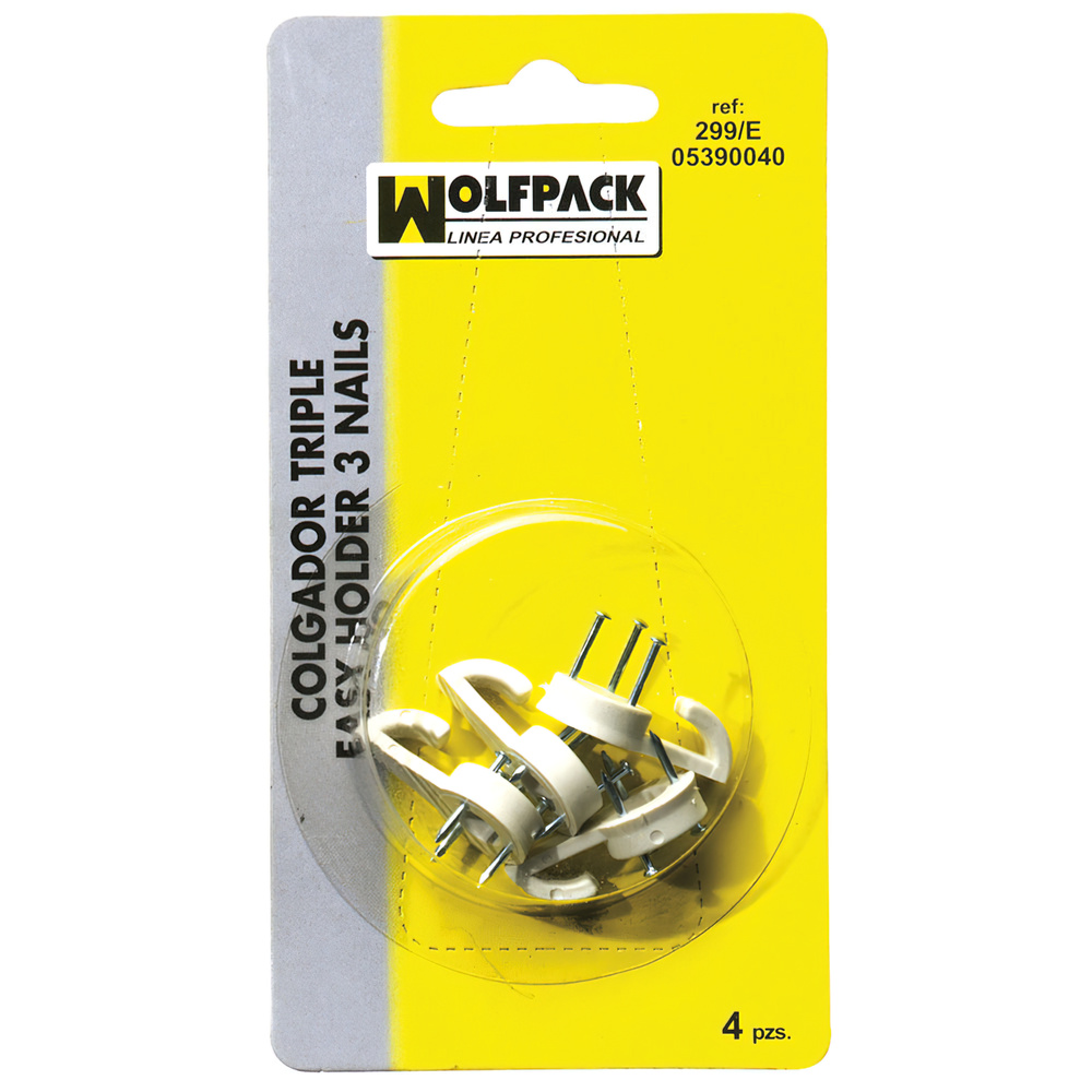 Cuelga Cuadros Gancho Pequeño (Blister 4 unidades) Clavar - Imagen 2