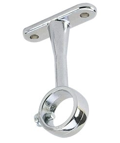 Soporte Central Redondo Para Tubo Ø16 Cromado