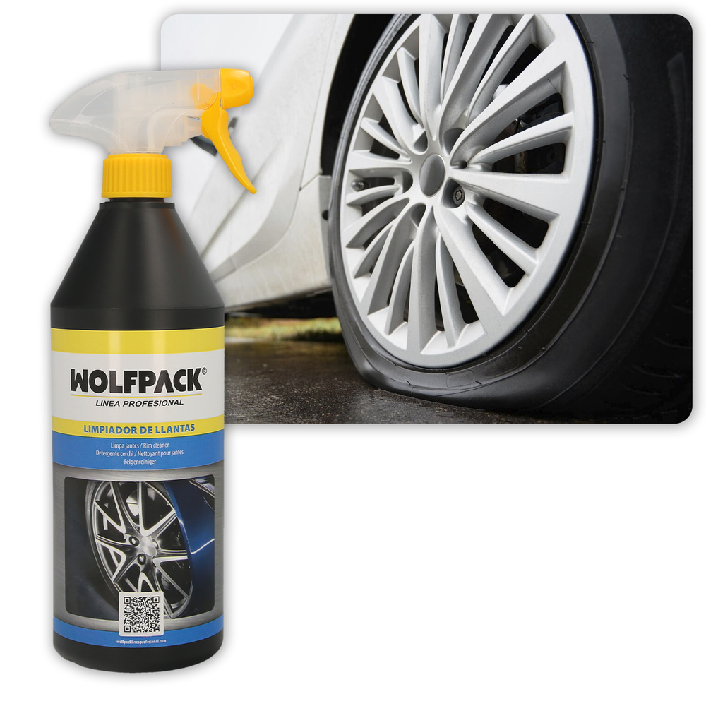Limpiador Llantas Coche 750 Ml. Limpia Llantas Coche, Con Tensioactivos Que No Dañan Las Llantas - Imagen 4