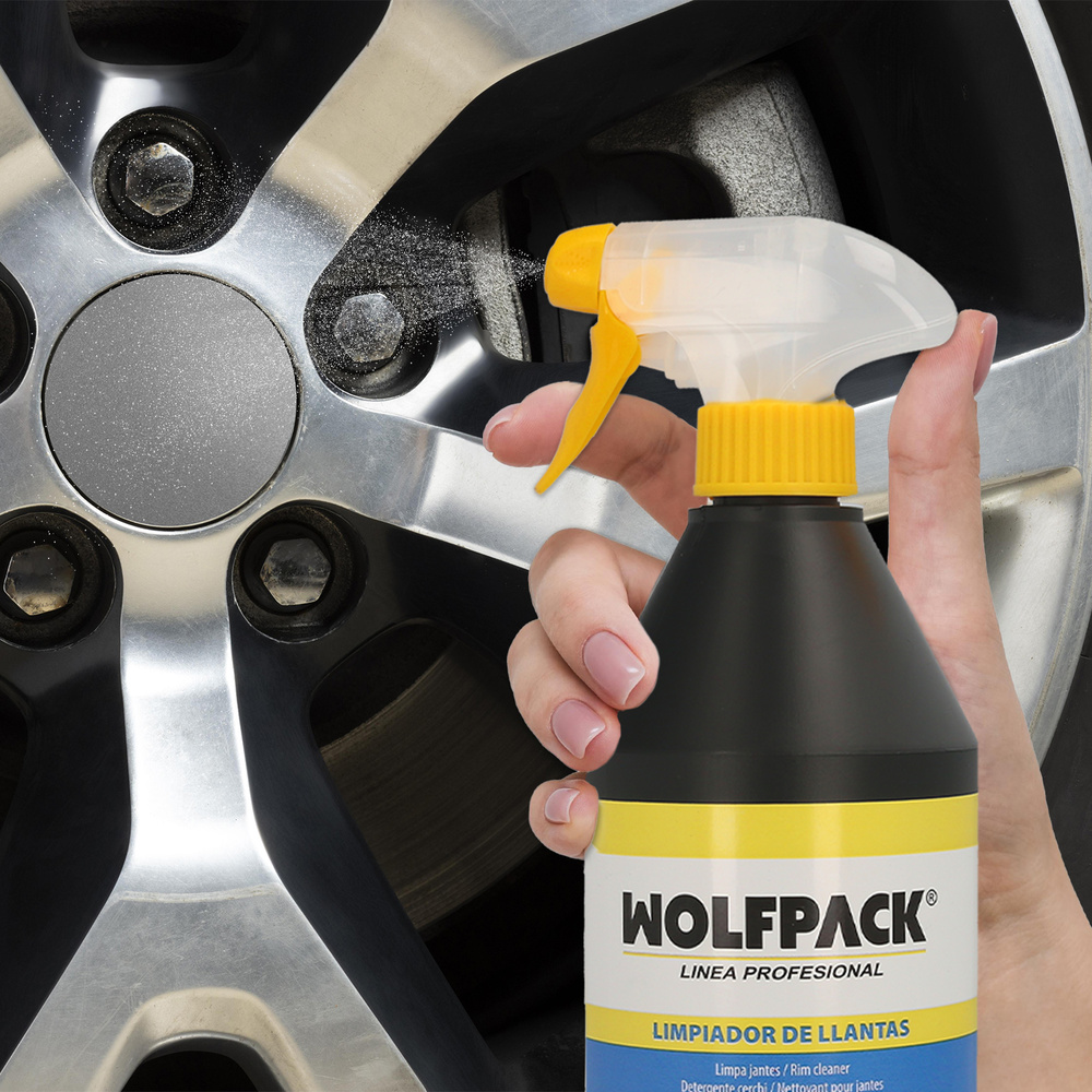 Limpiador Llantas Coche 750 Ml. Limpia Llantas Coche, Con Tensioactivos Que No Dañan Las Llantas - Imagen 5