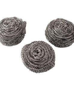 Estropajo Metalico de acero Inoxidable (Pack 3 Unidades)