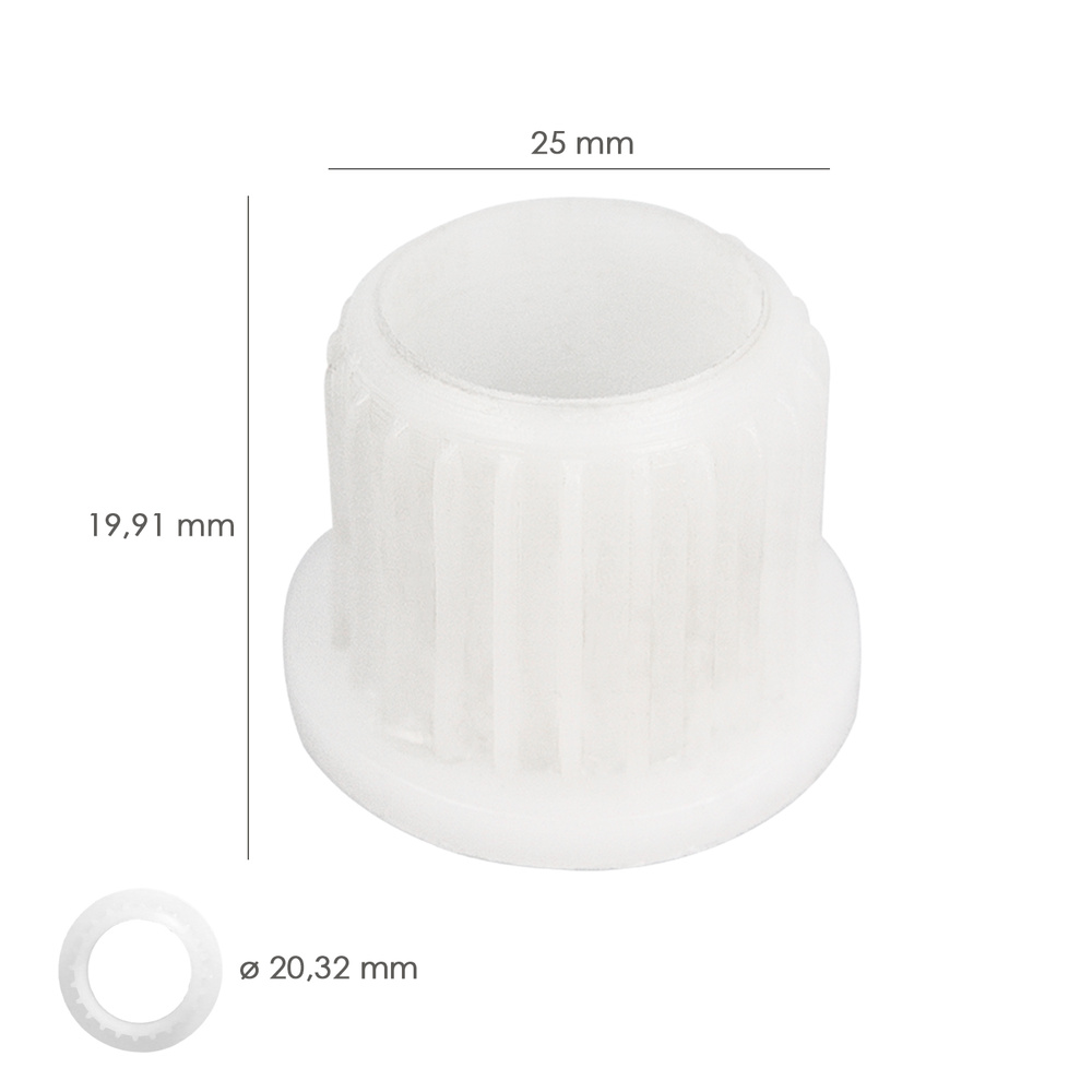 Casquillo de Recambio Para Espiral Maquina Picar Carne Oryx Nº 10 y 12 - Imagen 2