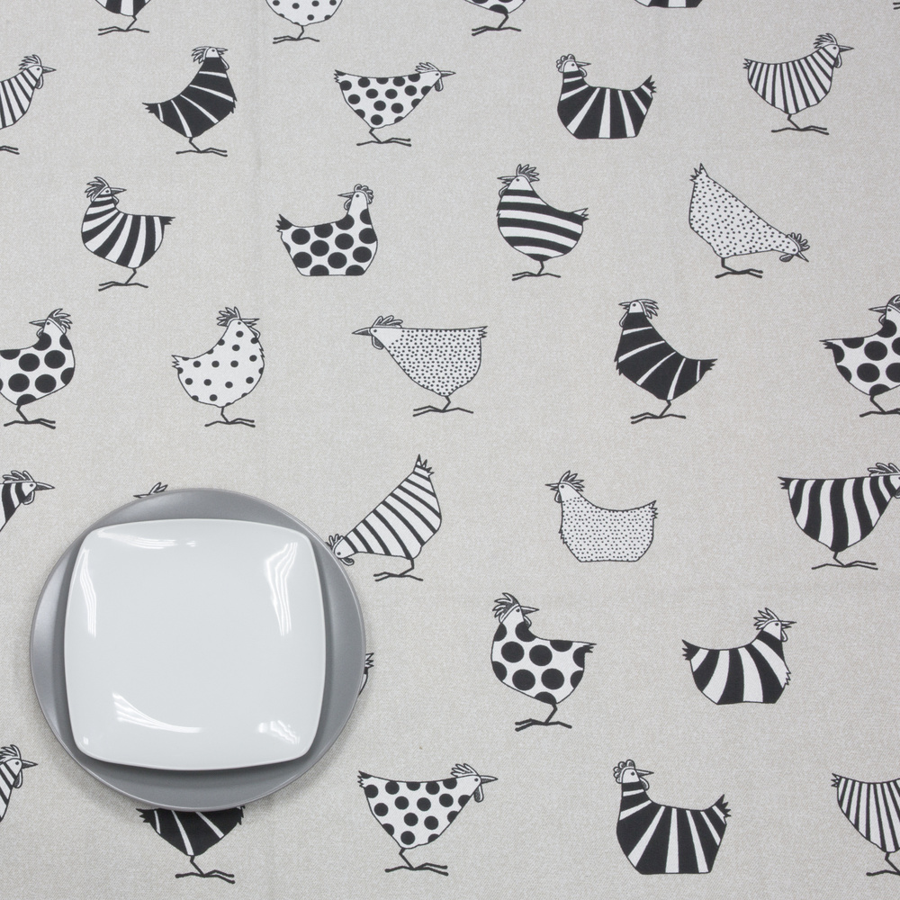 Mantel Antimanchas Textil Hens Rollo 1,4 x 25 metros. - Imagen 2