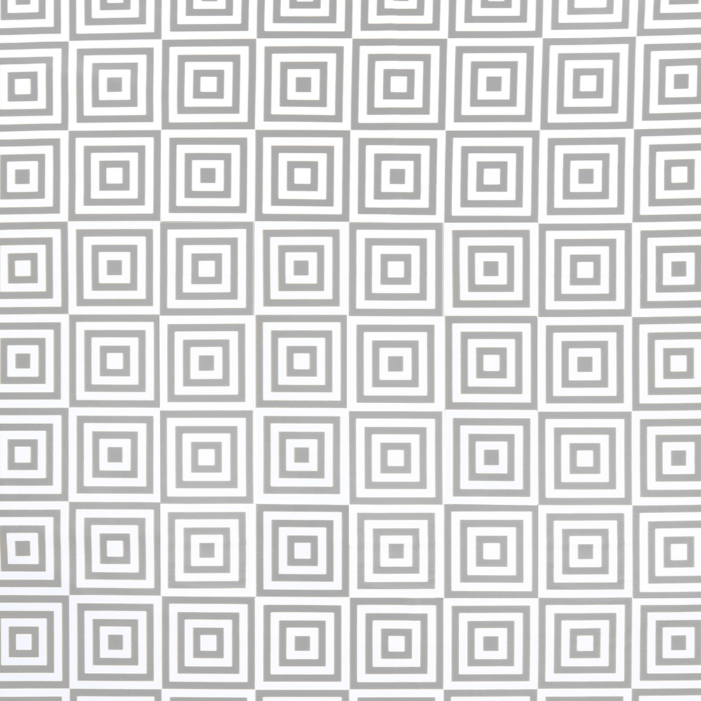 Mantel Hule Rectangular Rombos Grises Impermeable Antimanchas PVC 140x250 cm. Recortable Uso Interior y Exterior - Imagen 3