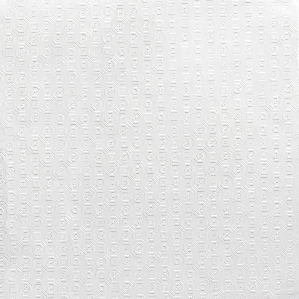 Mantel Hule Muleton Redondo Blanco Impermeable Antimanchas PVC Ø 140 cm. Uso Interior y Exterior - Imagen 3