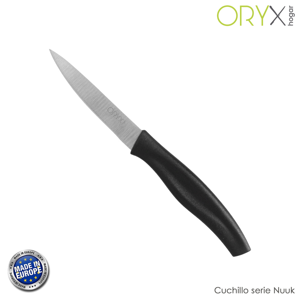 Cuchillo Nuuk Mondador Hoja Acero Inoxidable 9 cm. Negro (1 Unidad) - Imagen 2