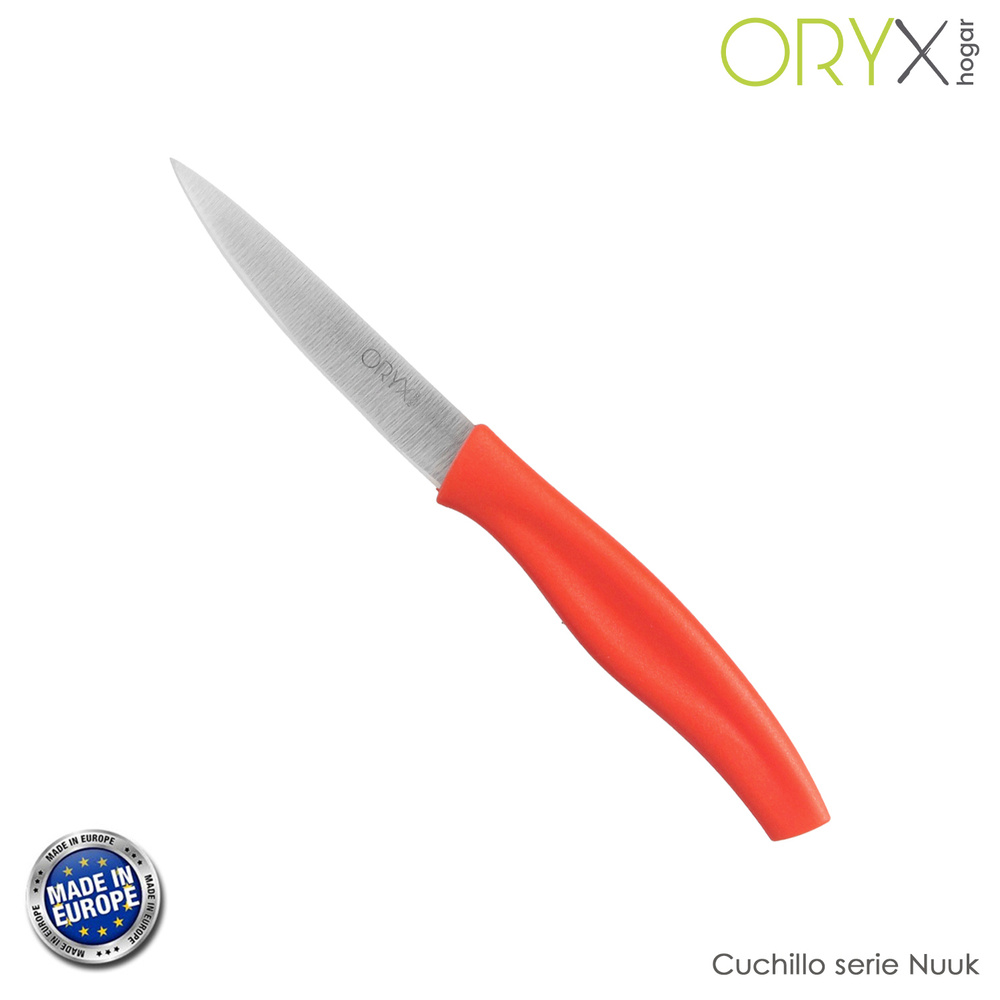 Cuchillo Nuuk Mondador Hoja Acero Inoxidable 9 cm. Rojo (1 Unidad) - Imagen 2