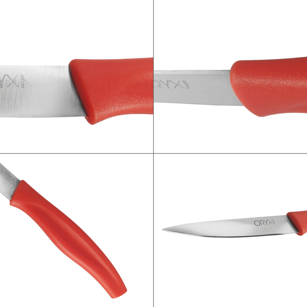 Cuchillo Nuuk Mondador Hoja Acero Inoxidable 9 cm. Rojo (1 Unidad) - Imagen 5