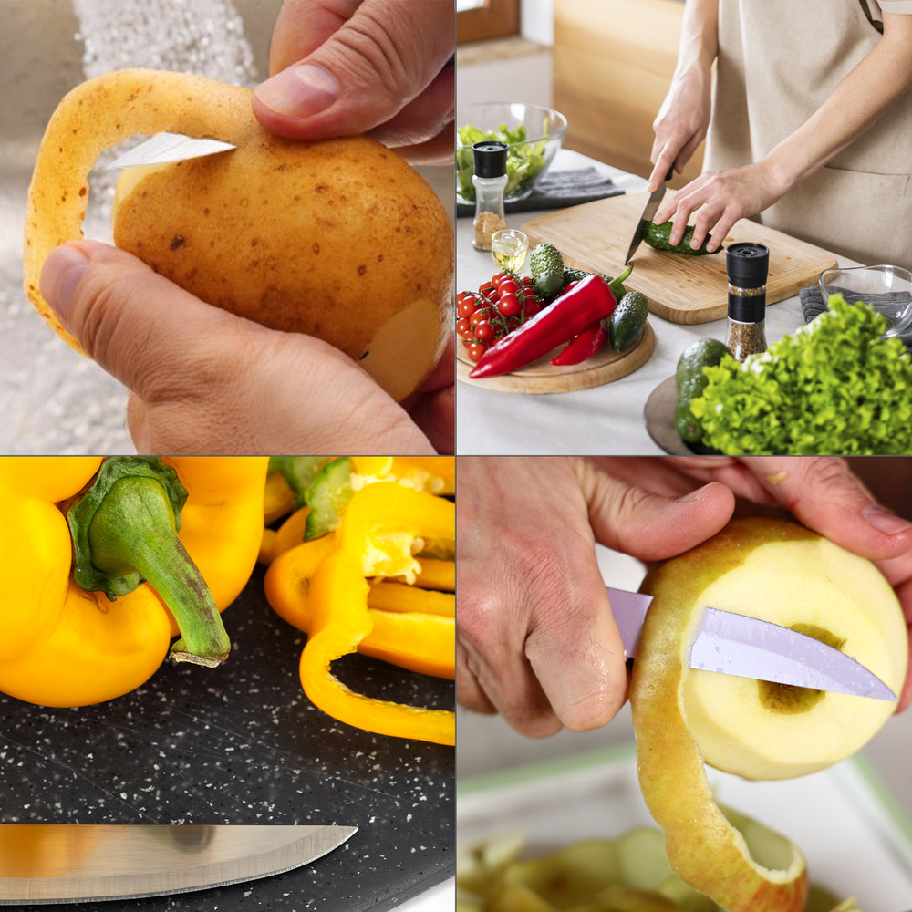 Cuchillo Nuuk Mondador Hoja Acero Inoxidable 9 cm. Rojo (1 Unidad) - Imagen 6