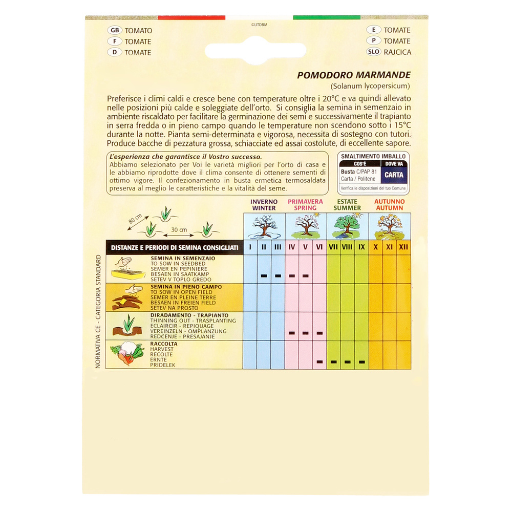 Semillas Tomate Raf (1.5 gramos) Semillas Verduras, Horticultura, Horticola, Semillas Huerto. - Imagen 2