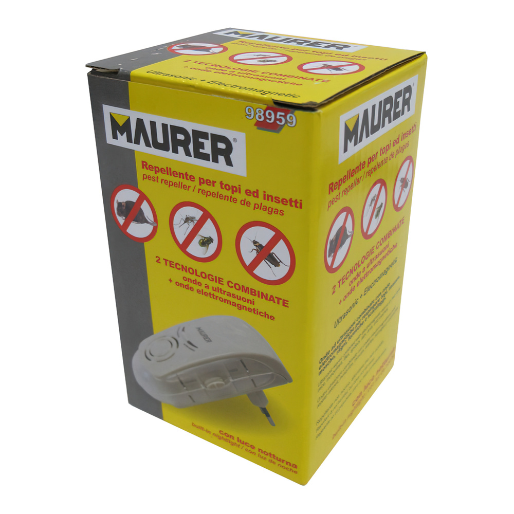 Ahuyentador Ultrasonidos y Electromagnético Para Ratones E Insectos - Imagen 4