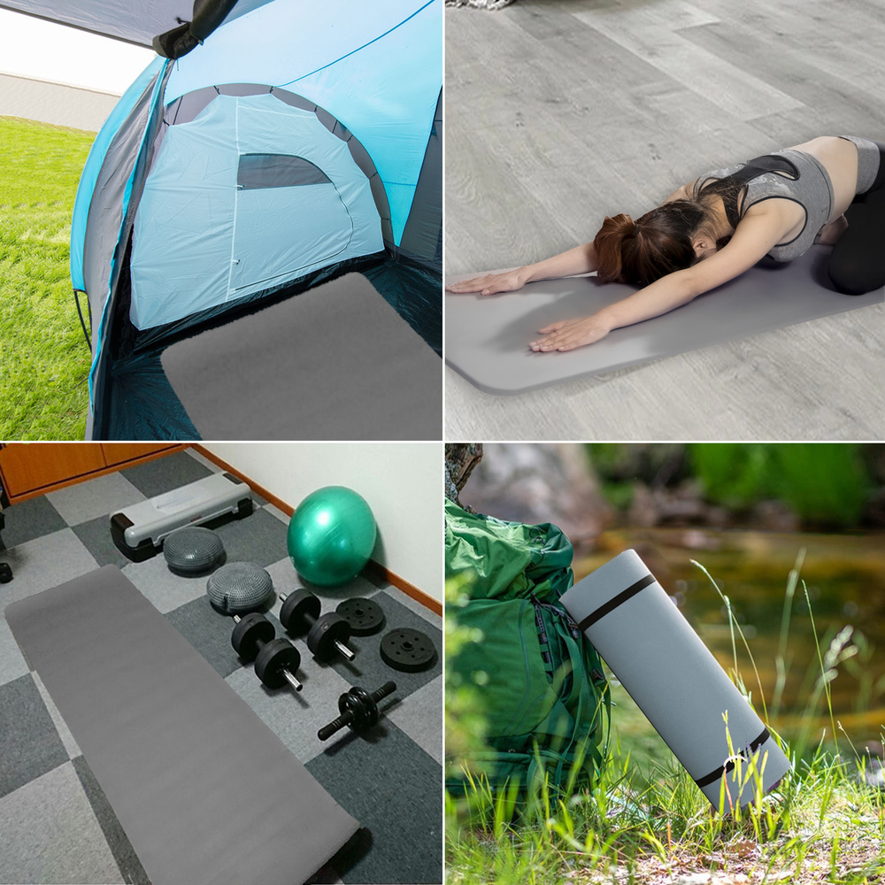 Colchoneta Espuma Camping / Gimnasio / Yoga / Ejercicio 180 x 50 cm. - Imagen 2