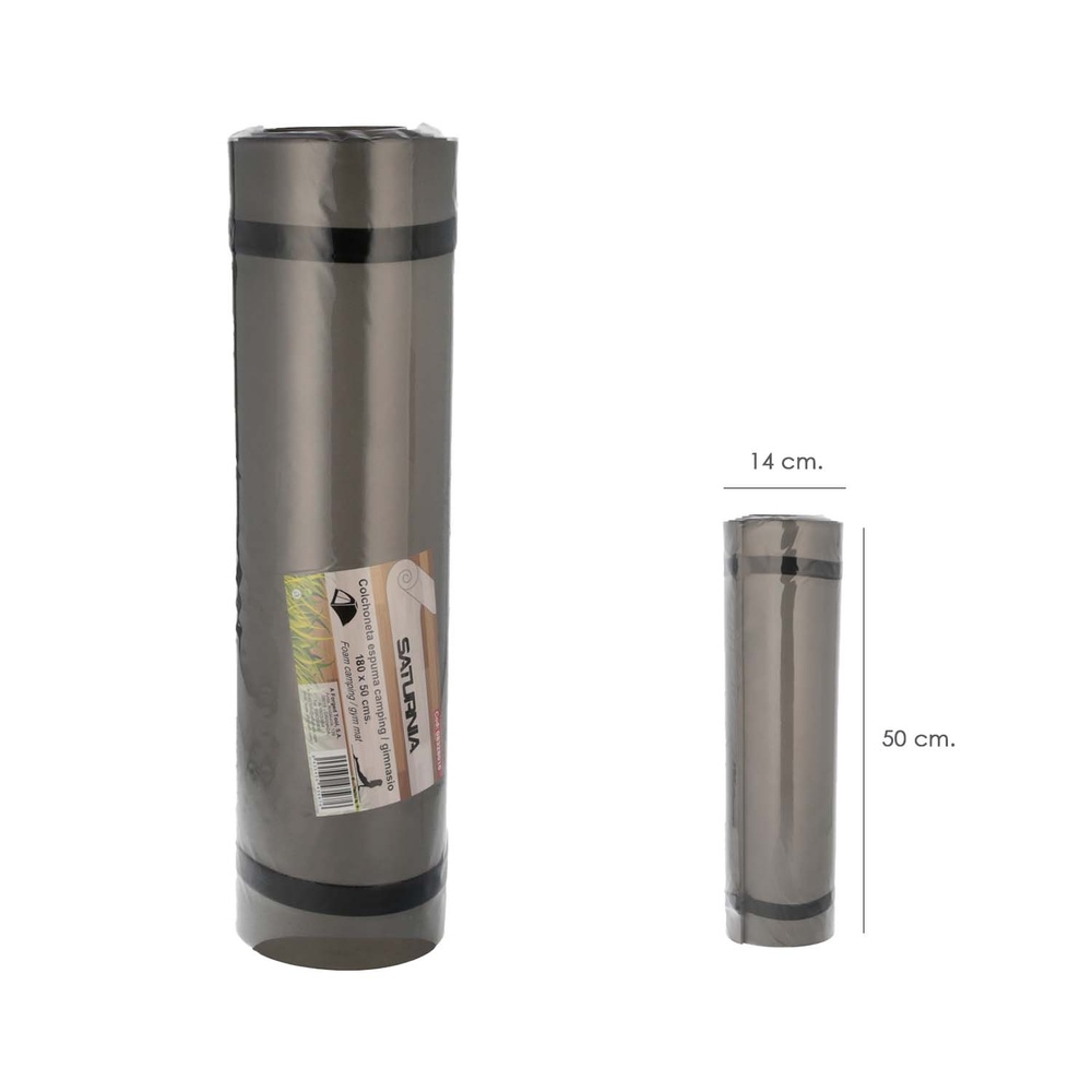 Colchoneta Espuma Camping / Gimnasio / Yoga / Ejercicio 180 x 50 cm. - Imagen 3