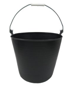 Cesto Plastico Negro Un Asa 22 Litros