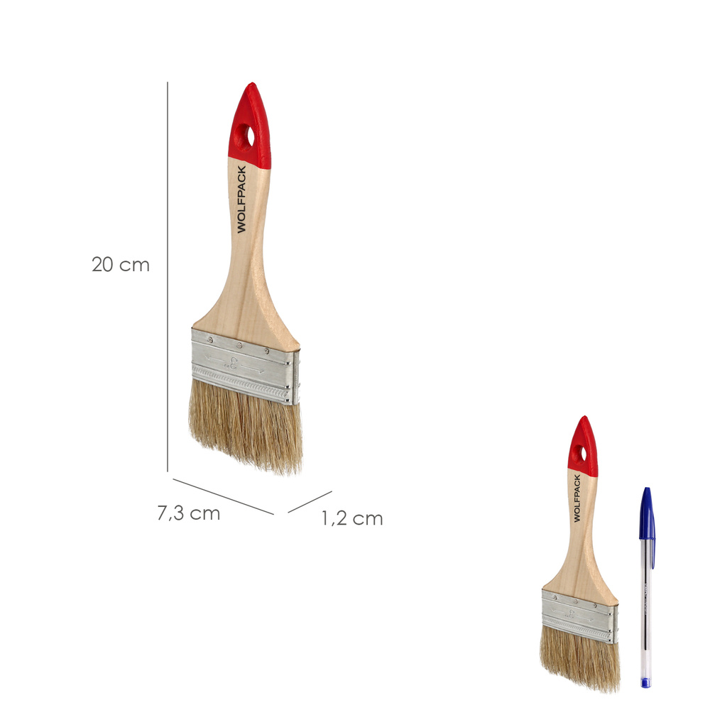 Paletina Brico Doble Cerda blanca Nº 27 (Ancho Cerda 76 mm.) - Imagen 2