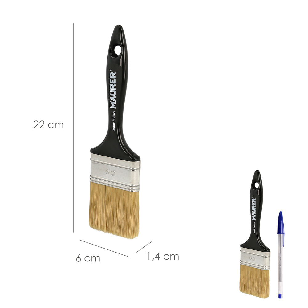 Paletina Profesional Maurer Cerda Blanca 60 mm - Imagen 2