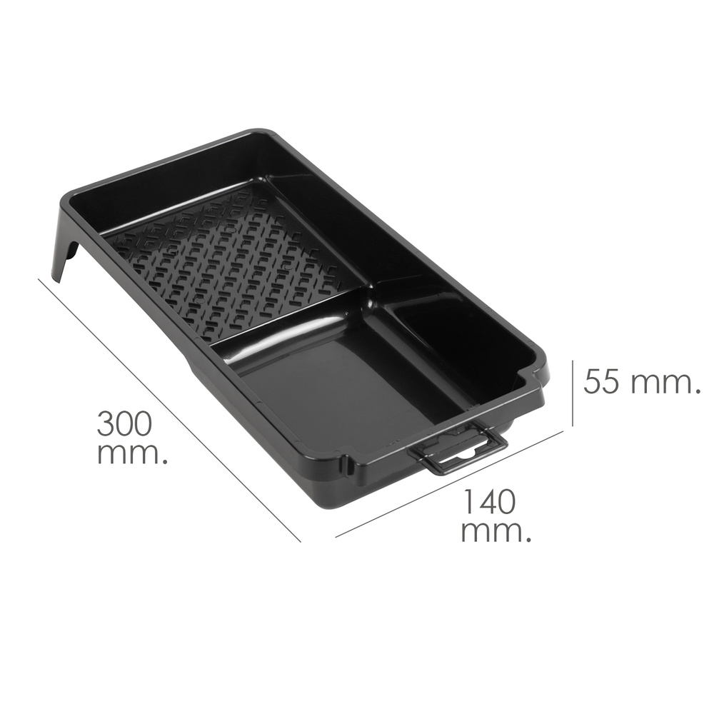 Cubeta Pintar Polipropileno 14x30 cm. Cubeta Rodillo, Cubeta Pintura, Cubeta Antimanchas - Imagen 2