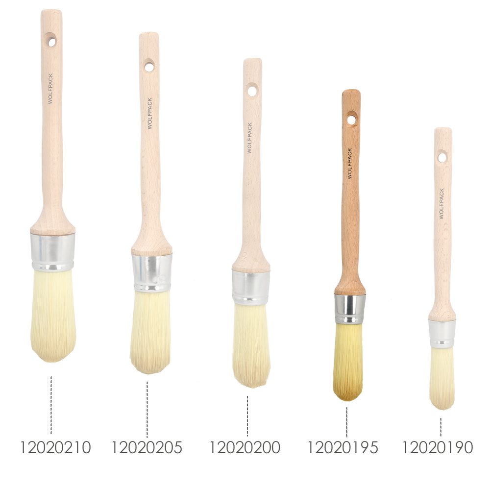 Brocha Pintor Wolfpack Virola Hierro Nº 8 - Imagen 3